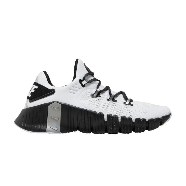 Nike Wmns Free Metcon 4 Premium 'White Black Silver'
