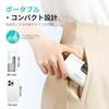 COSLUS T40 Ultra-Compact Cordless Jet Washer, Portable Oral Irrigator, Lightweight (207g), Detachable Tank, 4-Level Water Flow Adjustment, IPX7 Waterp