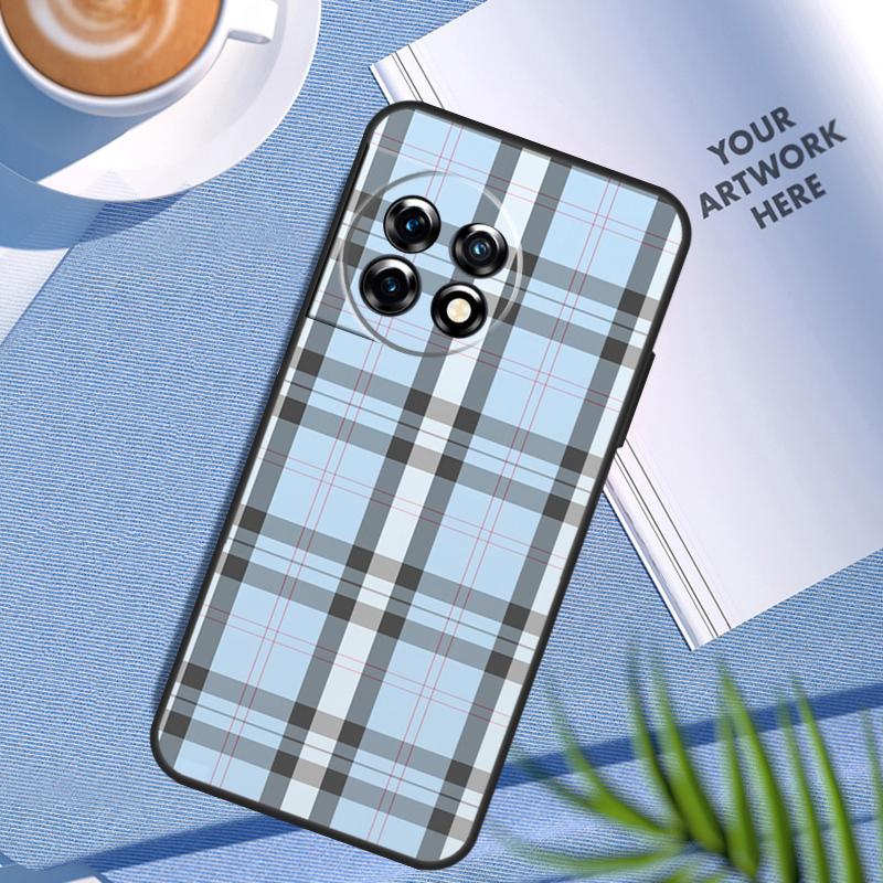 

Чехол в клетку и полоску для OnePlus Nord CE 5 3 4 Lite N20 N30 OnePlus 15 13 12 11 8 9 10 Pro 10T 13R 13T OnePlus 8Pro
