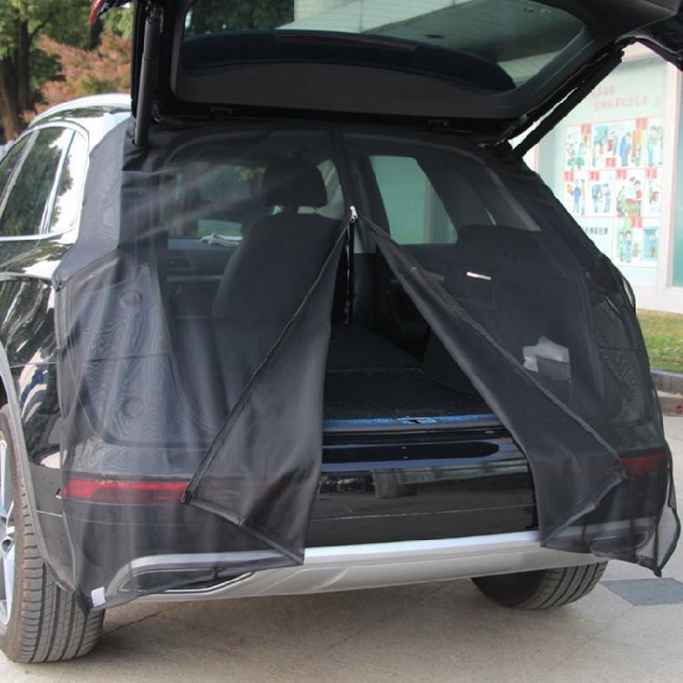 4 Sizes Magnetic Mosquito Net Summer Car Rear Trunk Door Curtains Mosquito Net