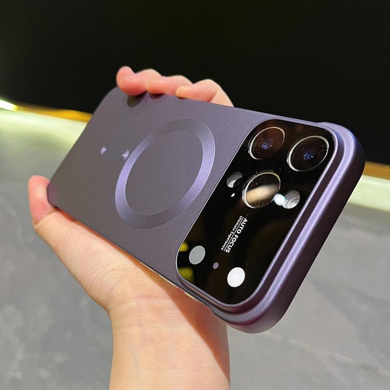 

Magnetic iPhone 17 Pro Max Case: Borderless, Cooling, Drop-Proof, Compatible with Apple 16 Apple 16