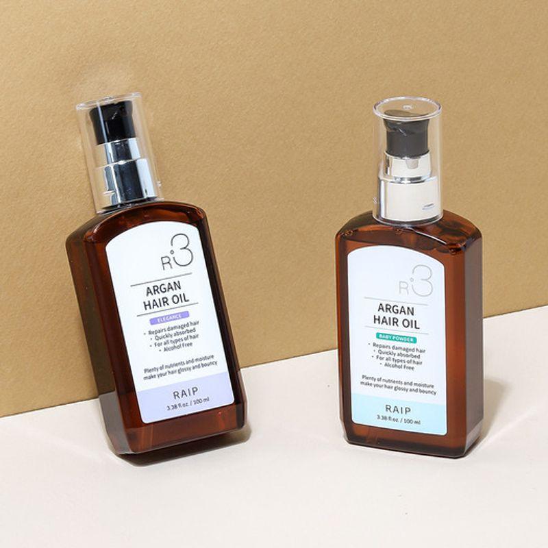 RAIP R3 Argan Oil Hair Essence 100ml x 2 05. R3 Argan Oil Baby Powder 100ml x 2