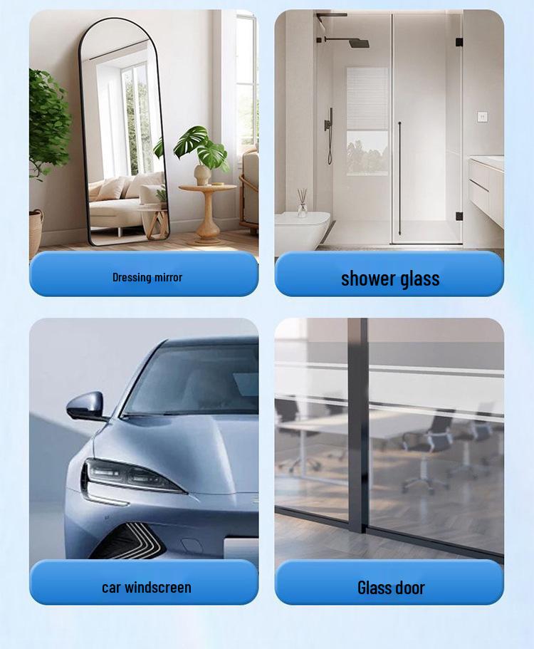 Bathroom Stain Remover: Powerful, Fast-Acting, No-Residue Glass & Mirror Cleaner