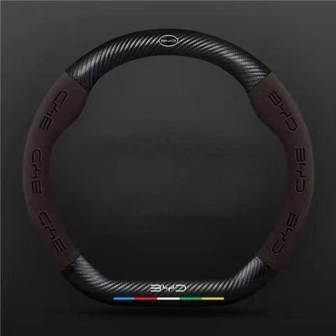 Leder-Autolenkradabdeckung geeignet für BYD Ato 3 Fafengtang F3 E6 Yuan Song Plus EV F0 Qinhan Dolphin S6