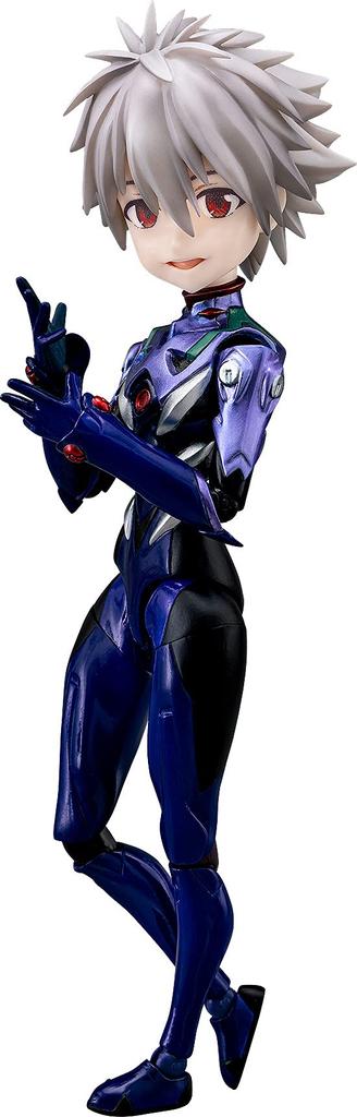 Parfom Evangelion New Theatrical Version Kaworu Nagisa Painted Movable Figure R! Non-scale ABS&PVC