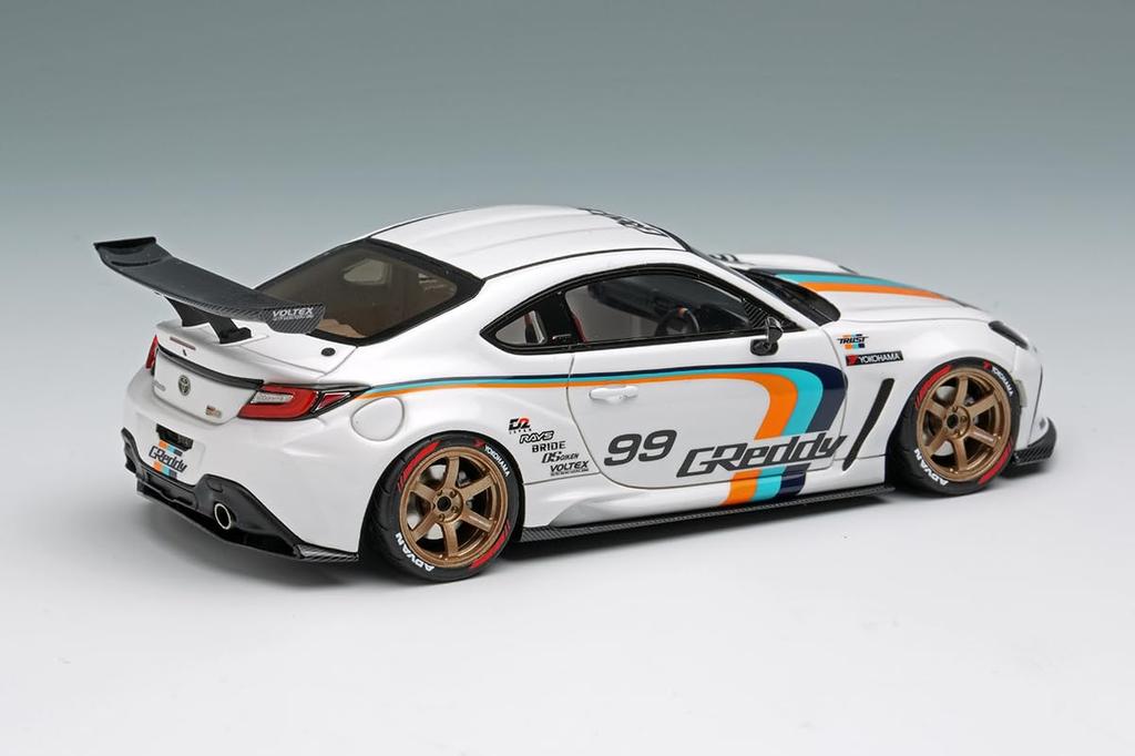 Makeup EIDOLON Trust Greddy GR86 Turbo Tokyo Auto Salon 2023 Finished Model EM664 1/43