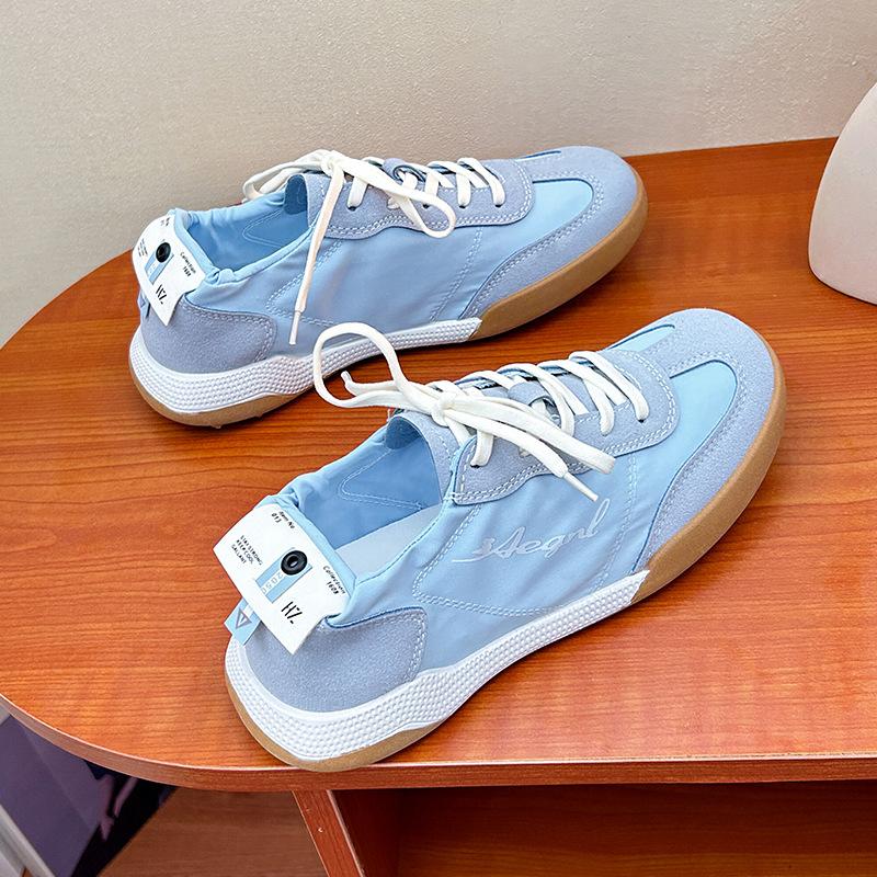 

Спортивные беговые повседневные танцевальные немецкие тренировочные туфли женские летние дышащие эластичные туфли Forrest Gump женские 40 синий