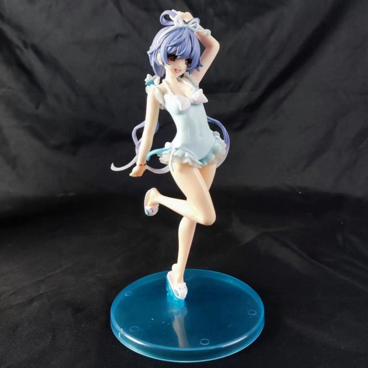 

Аниме-фигурка принцессы Хацунэ Мику цвета розовой сакуры - Украшение для корпуса настольного ПК и автомобиля