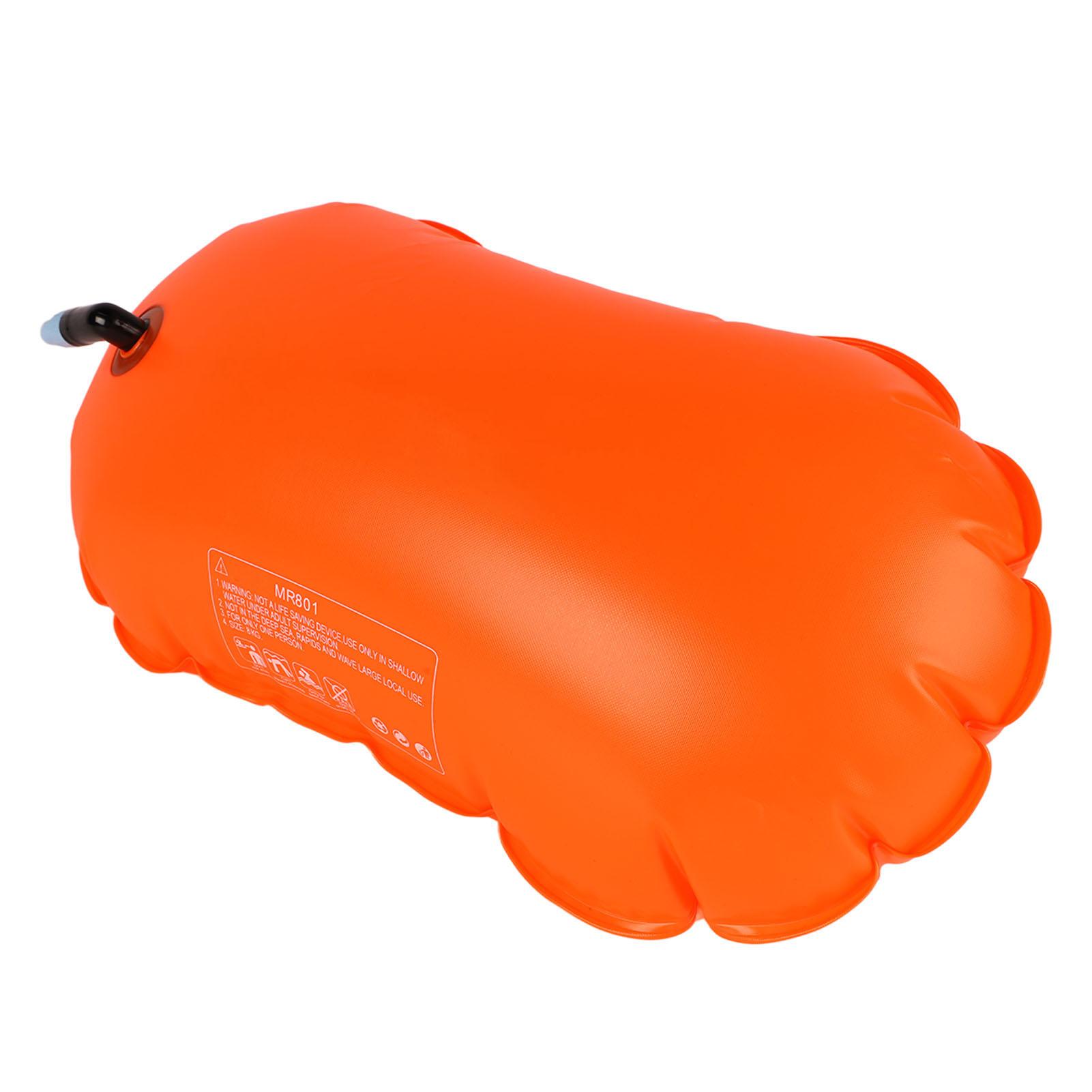 Swim Buoy Open Water Safety Swimming Life Saving Drift Buoy for Swim Training Snorkeling