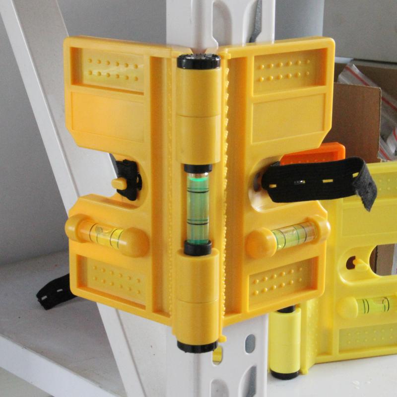 Foldable Level with Magnetic Level Measurement Vertical Level Building Steel Structure Level Bubble Tape Strap