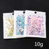 HX6F Resin Mold Filling Filler Art Stickers Decors Mixed PET Glitter Sequins Art Supplies Jewelry Making Materials