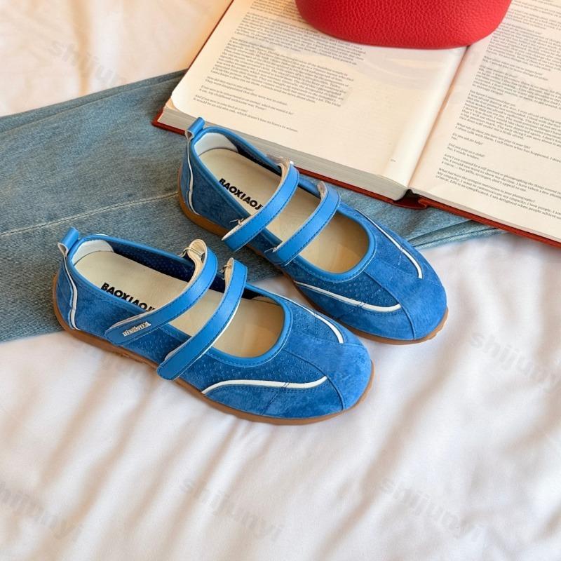 Fashion 2025 Spring New Style Retro Soft Soled Casual Mary Jane Single Shoes for Women Shallow Mouth Comdortable Fashion Trend Sneakers