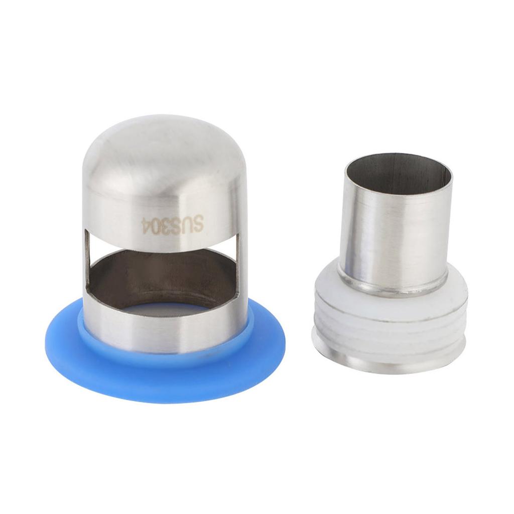 Stainless Steel Shower Floor Drain Bathroom Drainage Gully Thicken(Large 304 )