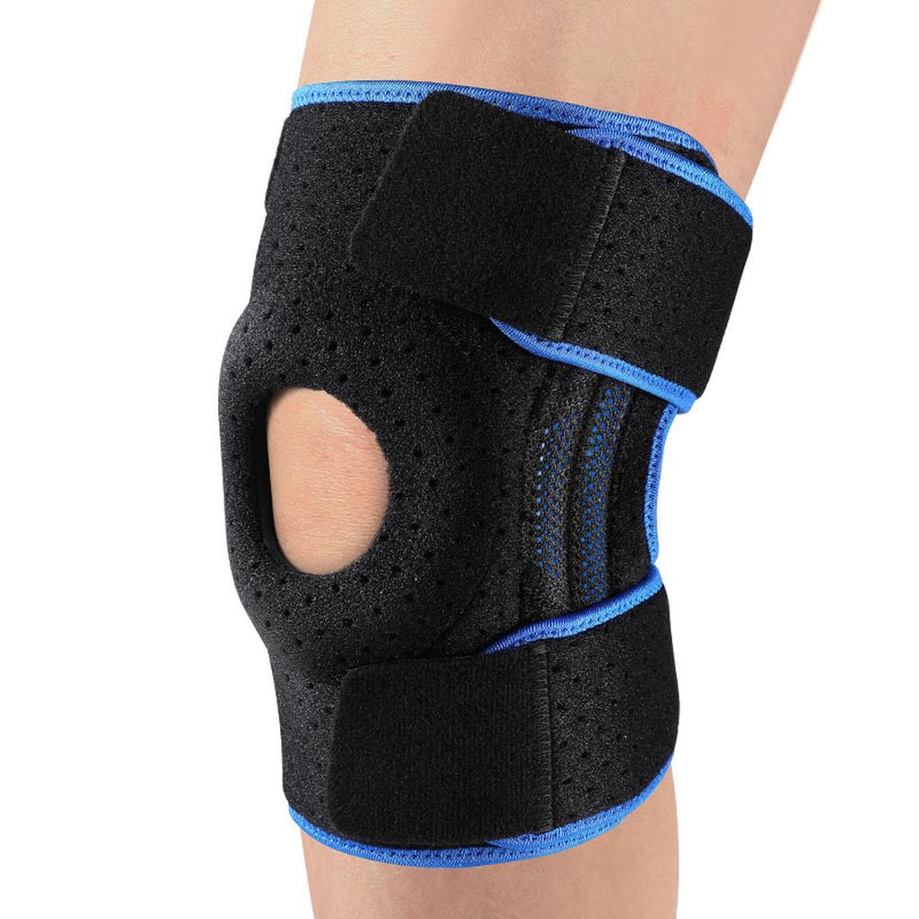 Knee Brace for Women & Men - Adjustable Support with Side Stabilizers & Patella Gel Pad - Relief for Meniscus Tear