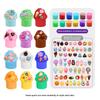 Random Color  Slime Kit for Kids, Soft Stretchy Non-Sticky Slime, Stress Relief Sensory Toy, Safe DIY Gift for Boys and Girls