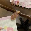 5Pcs Girl Hairpins Clear Gradient Color Simulated Popsicle Shape Transparent Hair Clips Anti-Slip Design Mini Lightweight Hair Pins