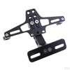 1 Piece Adjustable License Plate Holder Chassis Components with LED Light