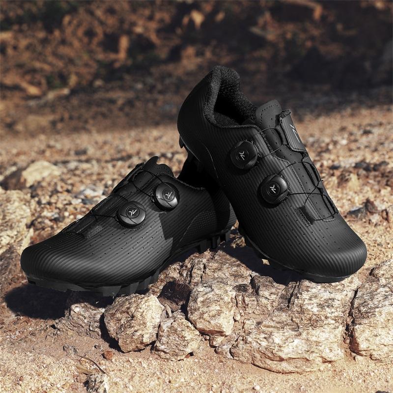 Cycling Shoe MTB Flat Pedal Bicycle Shoes Clit Man Cleats Shoes Bicycle Mountain Bike Shoe Racing Lock Footwear Cycling Sneaker