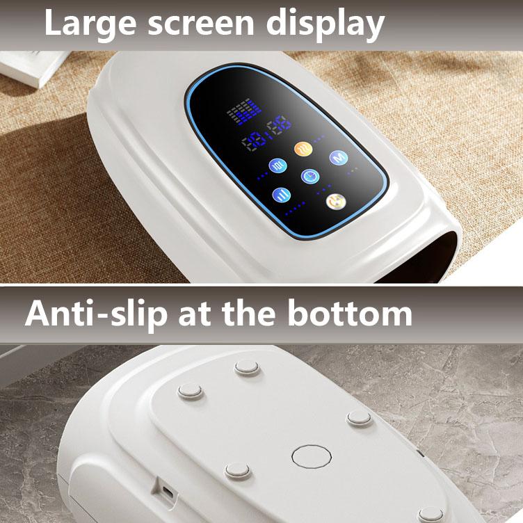 USB Dobíjecí Masážní přístroj na ruce Meridiánový Akupunkturní Masážní přístroj Elektrický Vzduchový Polštářek Hřející Ohřívač Rukou Uvolňuje Únavu Rukou