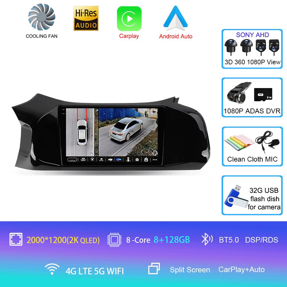 Car Radio Android 14 For Chevrolet Onix 2012 - 2014 2015 2016 - 2019 Navigation GPS Multimedia Video Player Stereo Carplay 4G BT