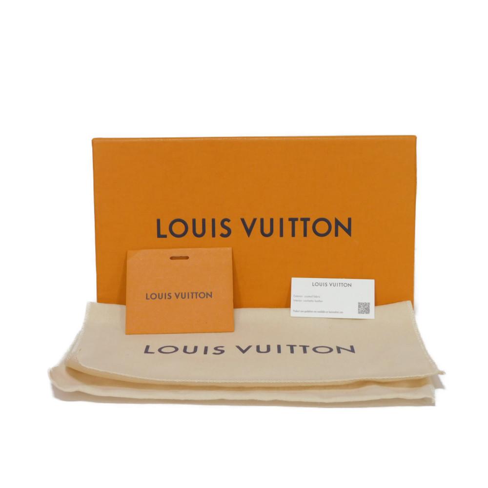 Used 12564 Zippy Wallet M82444 7940 Current LV Logo New Model Black Zip Around RFID Monogram Reverse Brown Unisex from