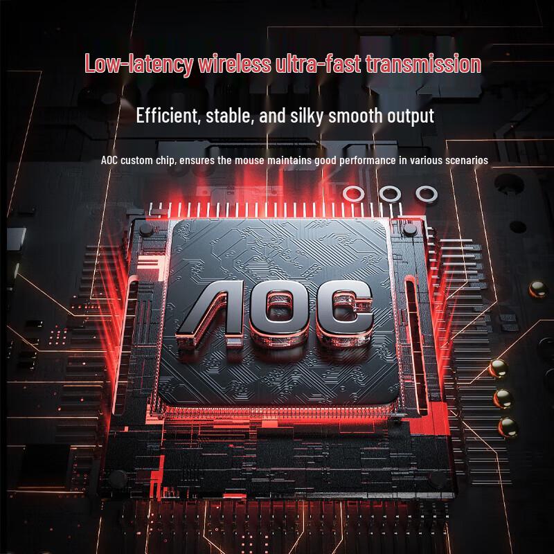 AOC GM230 Tri-Mode Wireless Gaming Mouse