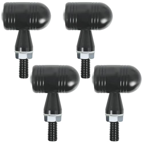 

РиНан. Мотоциклетный ультра маленький светодиодный указатель поворота европейский набор из 4 шт. универсальный мини маленький высокая яркость индивидуальный водонепроницаемый тонкий видимость