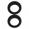 Premium Plastic Antidust Bearing Shell Covers for Bottom Bracket Set of 2