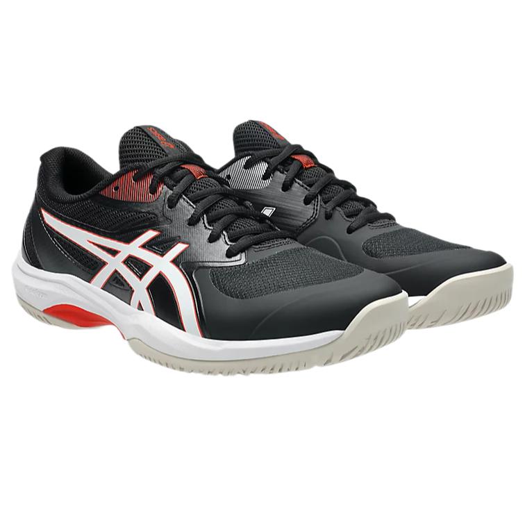 Asics Game FF Synthetic Leather Round Toe Lace-Up Low-Top Tennis Shoes Men Sneaker 1041A489-003