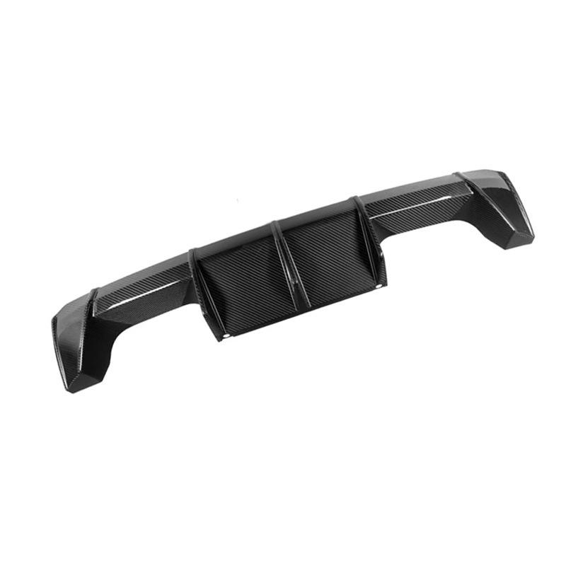 BMW M4/M3 (2020-IN) Carbon Fiber Rear Diffuser - European Style