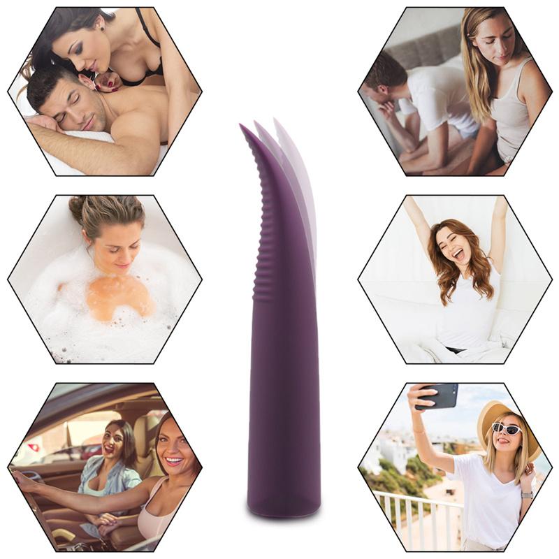 Vibrator Female Sex Toy Masturbator Honey Bean Clit Stimulation Artifact Cunnilingus Female G-spot Tongue Licking Silent