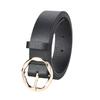 Fashion Women Waist Belt Single Prong Buckle Adjustable Faux Leather Leopard Snakeskin Waistband for Jeans