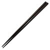Commercial-grade wooden lacquered chopsticks, brown, 50 pairs, dishwasher safe, JA-011