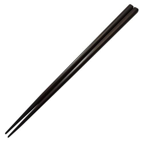 Commercial-grade wooden lacquered chopsticks, brown, 50 pairs, dishwasher safe, JA-011