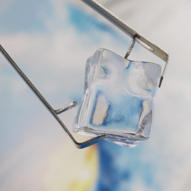 Stainless Steel Ice Clip for Ice Cube Clip Stainless Steel Food Clip with Magnetic Ice Clip Barbecue Clip
