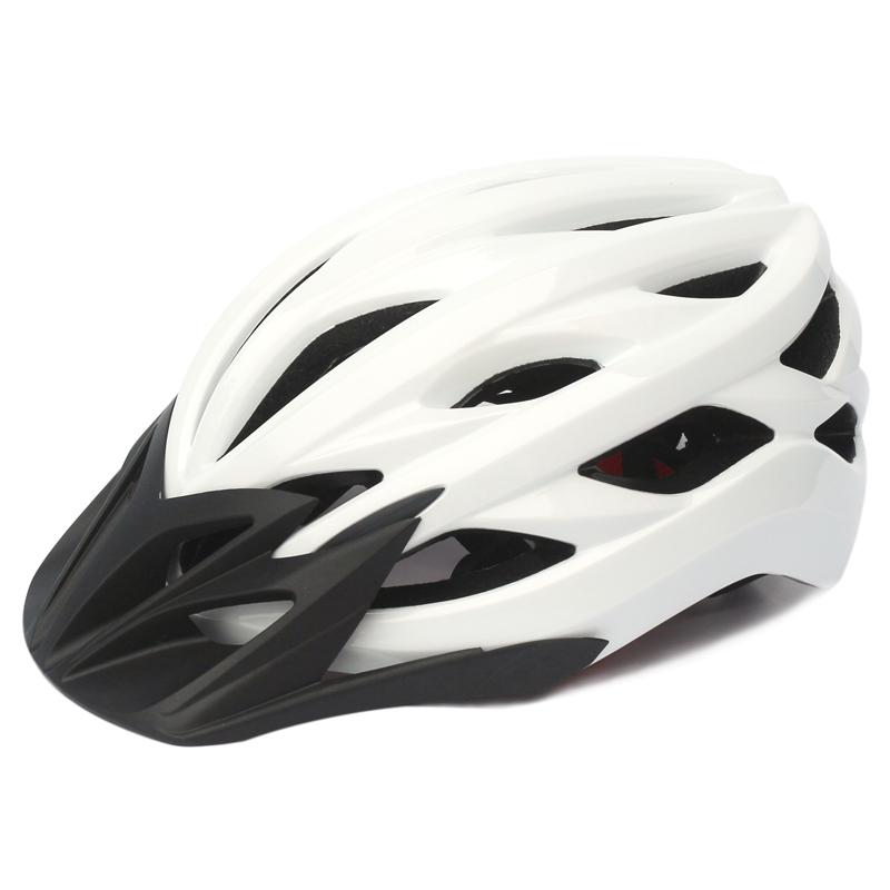 New Design Ultralight Impact Resistant Safety Bicycle Helmet for Adult MTB Cycling Riding M белый