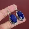 Faceted Blue Sapphire Earring Natural Gemstone Jewelry 925 Sterling Silver Earring Dainty Earrings Handmade Jewelry Engagement Gifts For Her