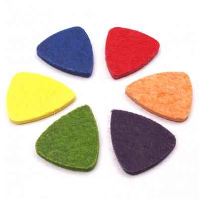 1 τεμ. Πολλαπλά χρώματα Felt Ukulele Special Pick, Cute Thumb Dedicated Pick