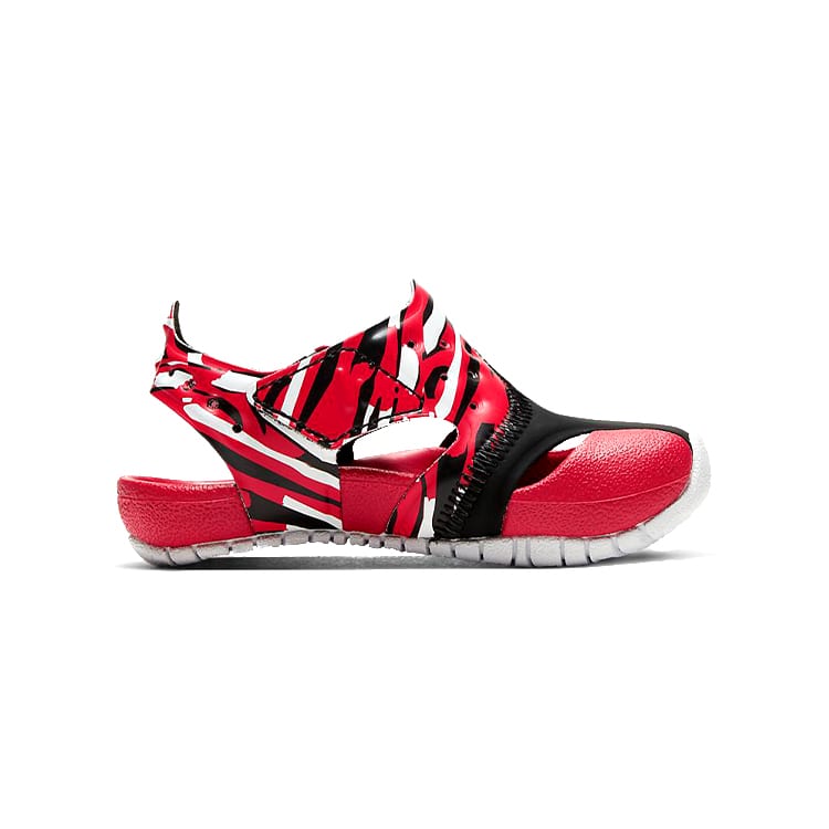 Jordan Zapatos para Bebés y Niños Pequeños con Cierre de Velcro y Gancho Negro Rojo Multicolor Infantil y para Niños Pequeños CI7850-016