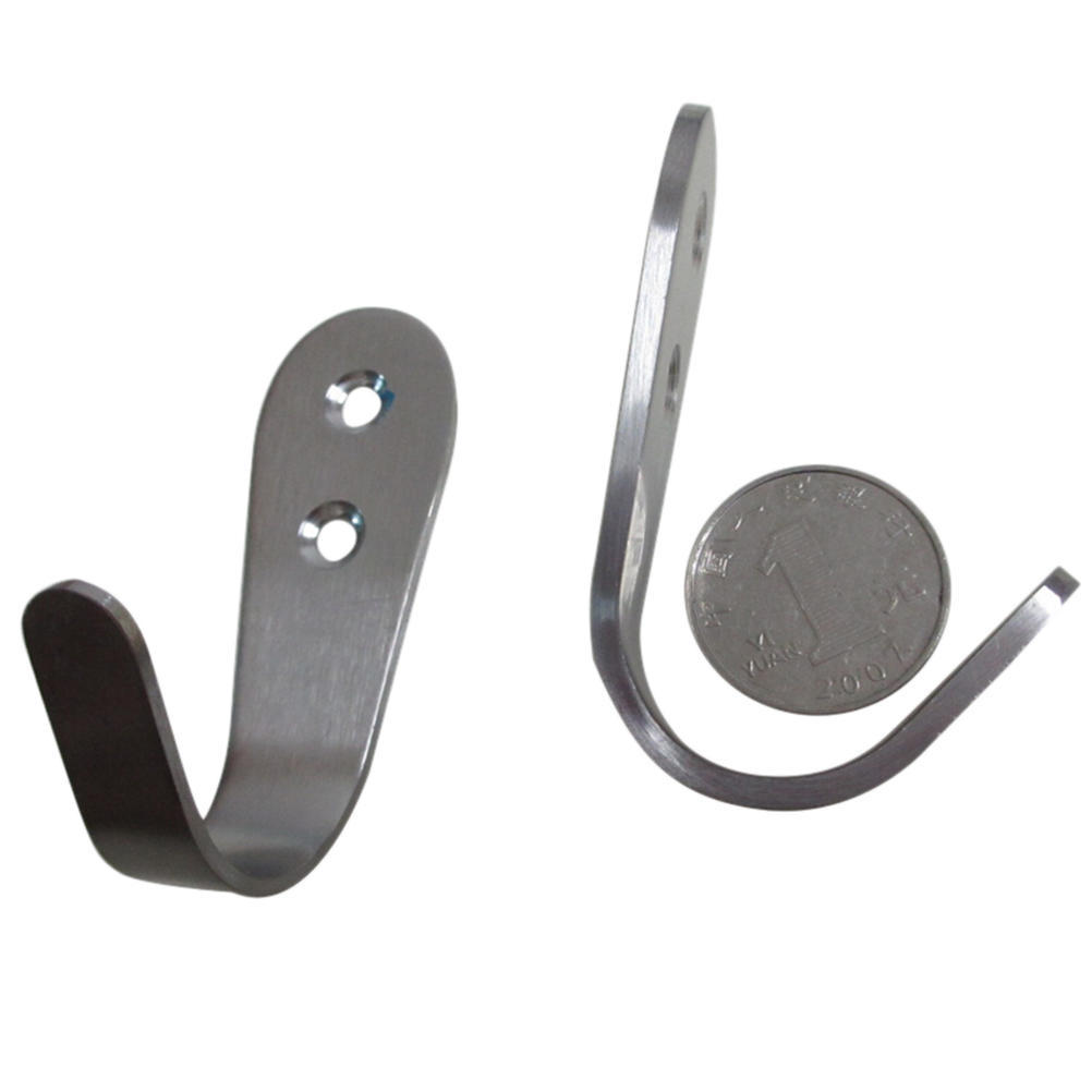 1Pcs Door Hook Stainless Kitchen Cabinet Clothes Hanger Organizer Holde