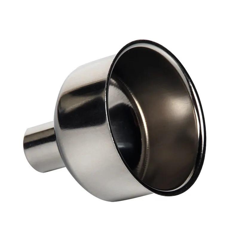 Stainless Steel Dual-Caliber Funnel Set for Wine and Oil Dispensing