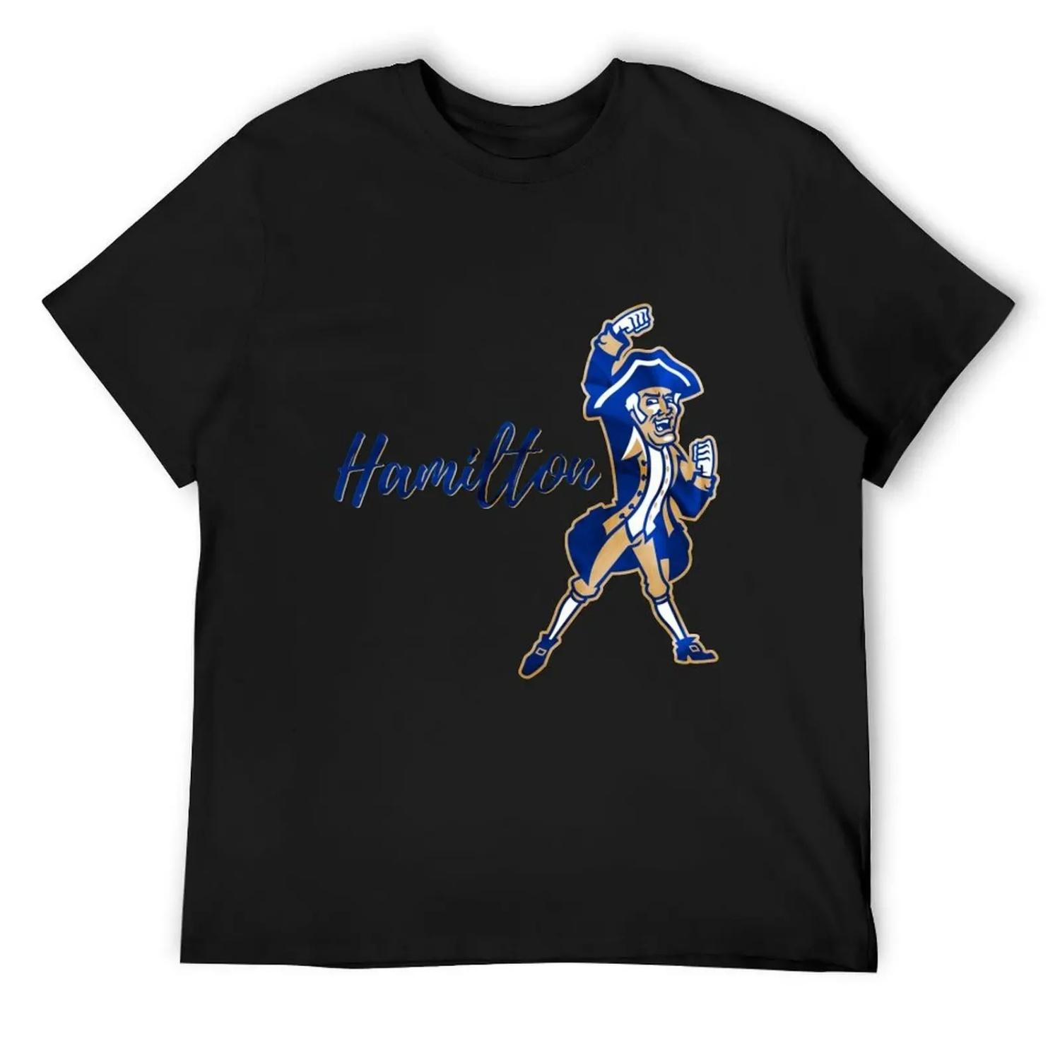 

Hamilton College (2) T-Shirt essential t shirt gifts for boyfriend oversizeds mens t shirts casual stylish XXXXXL чорний
