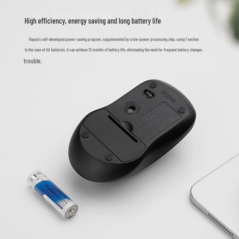 Rapoo 1680 Kabellose Leise Büromaus