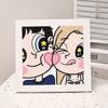 High-End Diamond Painting Diy Van Gogh Starry Sky Cat Creative Handmade Toy Table Decoration Diamond Painting With Frame