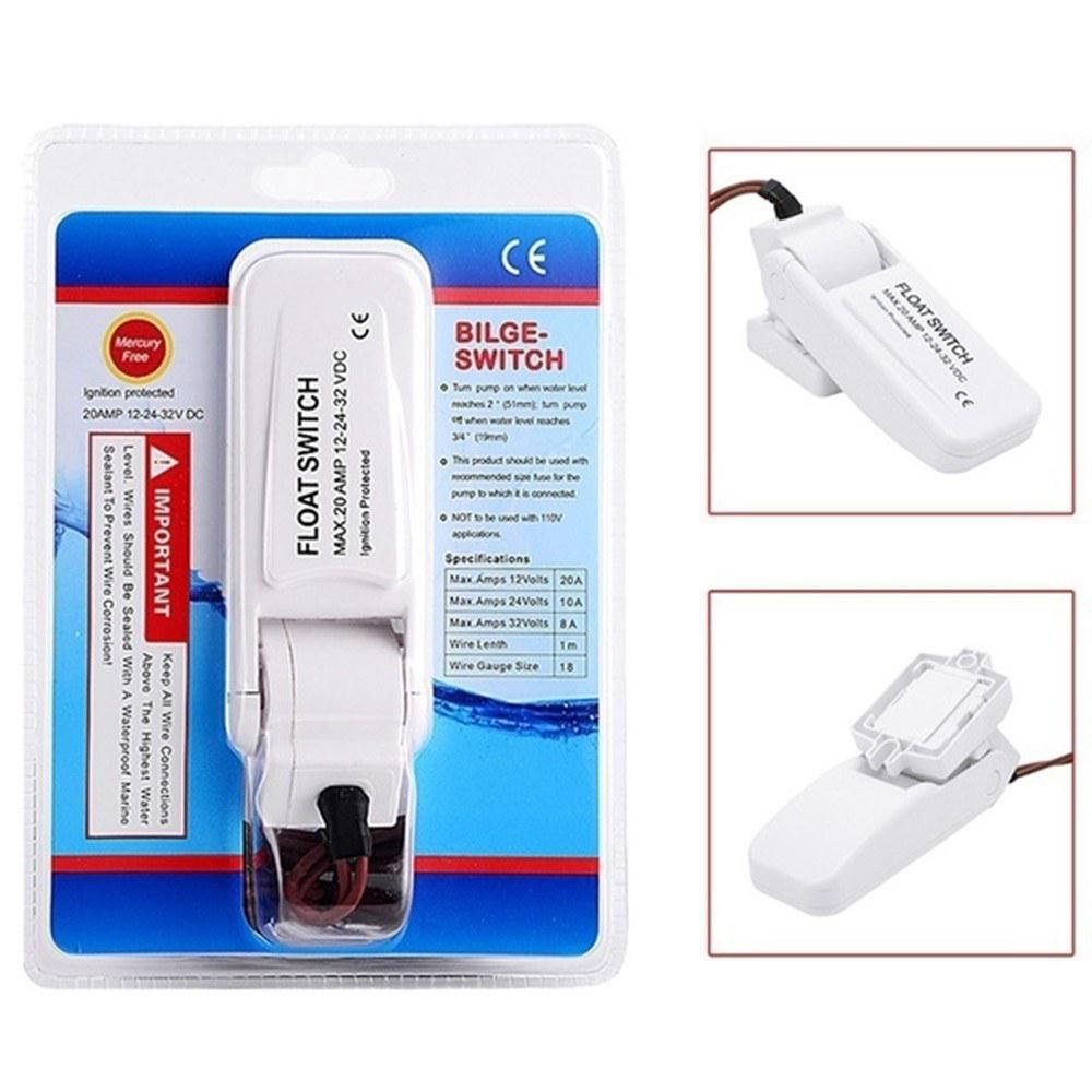 20A 12V~32V Lenzpumpe Bilgepumpe Schalter Schwimmschalter Bilgeschalter Boot DE 20A 12V~32V Lenzpumpe Bilgepumpe Schalter Schwimmschalter Bilgeschalter Boot DE
