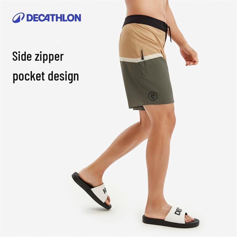 Decathlon Men's Quick-Dry Beach & Surf Board Shorts