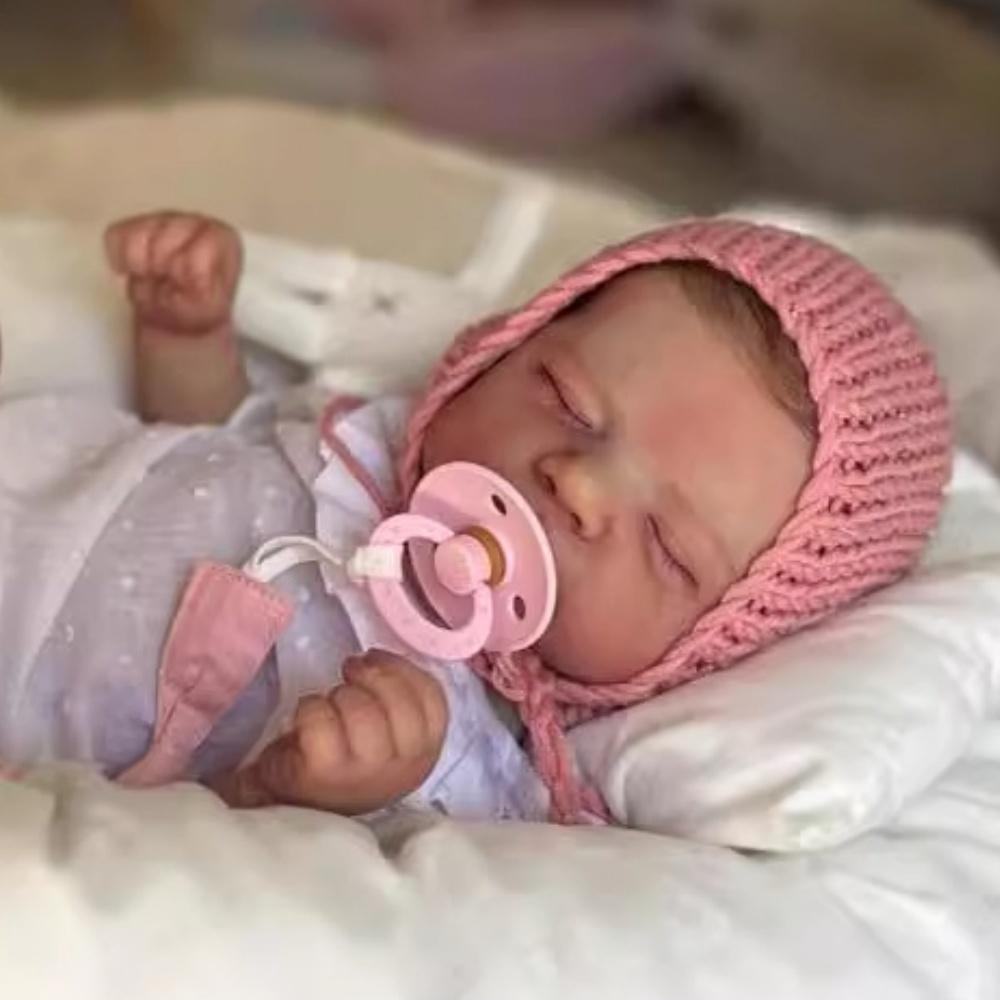 19palcové panenky Bebe Reborn pro batolata Pascale celovinilové nebo látkové tělo panenka pro novorozence Rozkošná spací panenka Hračky pro děti Dětské Vánoční překvapení Dárek