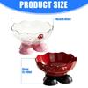 Snacks Bowl Christmas Decoration Large Capacity Dessert Dish for Party Use Home Decoration Kitchen Tableware