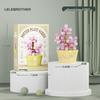 Compatible LEGO Flower Basket & Succulent Building Kit - Educational Toy & Valentine's Teacher Gift