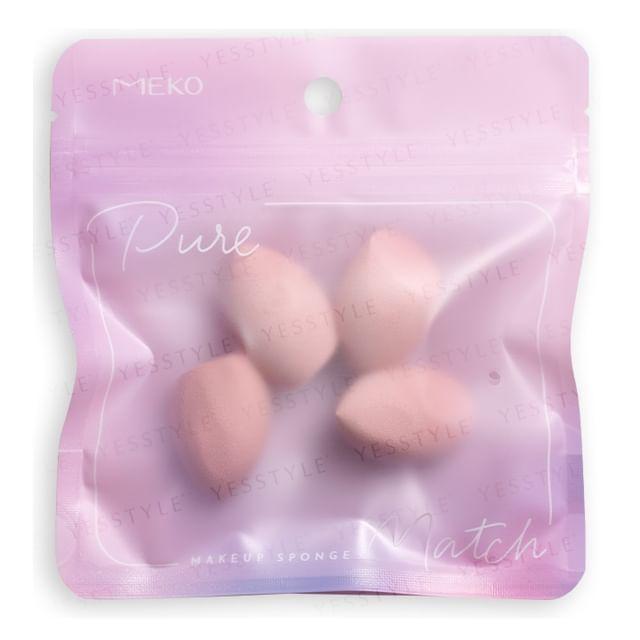 MEKO - Pure Match Mini Makeup Egg Sponge 4 pcs